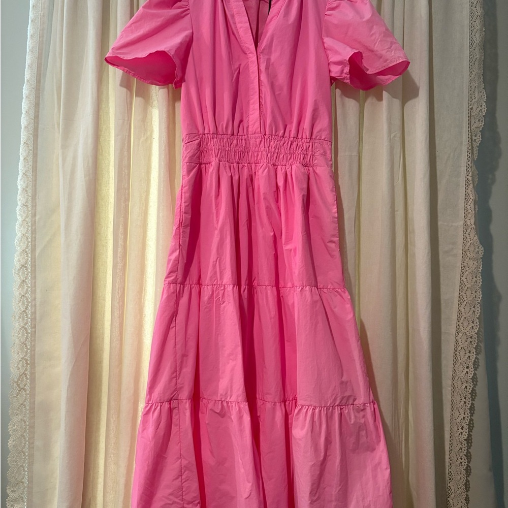 Elegant Pink Women's Dress
